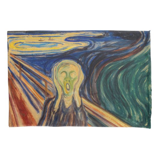 Edvard Munch - The Scream 1910 Kussensloop (Voorkant)
