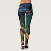 Edvard Munch - The Scream 1910 Leggings (Achterkant)