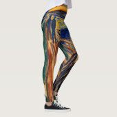 Edvard Munch - The Scream 1910 Leggings (Rechts)