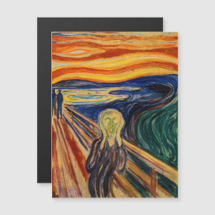 Edvard Munch - The Scream 1910 Magnetic Kaart