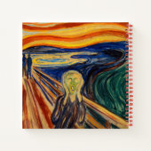 Edvard Munch - The Scream 1910 Notitieboek (Achterkant)