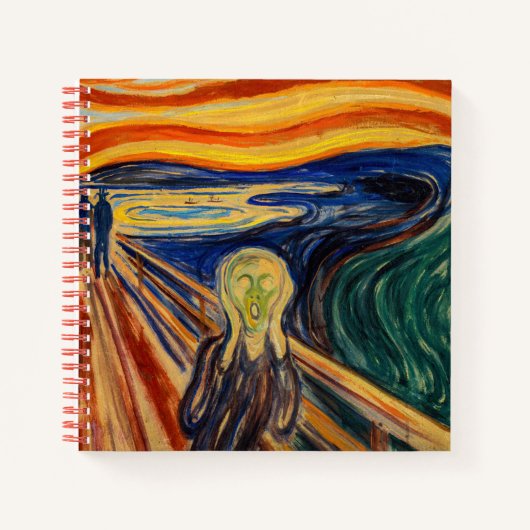 Edvard Munch - The Scream 1910 Notitieboek (Voorkant)