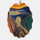 Edvard Munch - The Scream 1910 Ornament Kaart (Links)