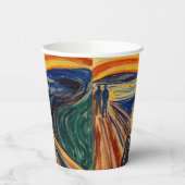 Edvard Munch - The Scream 1910 Papieren Bekers (Links)