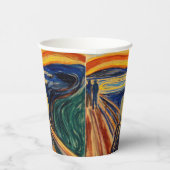 Edvard Munch - The Scream 1910 Papieren Bekers (Rechts)