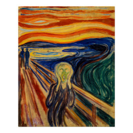 Edvard Munch - The Scream 1910 Perfect Poster