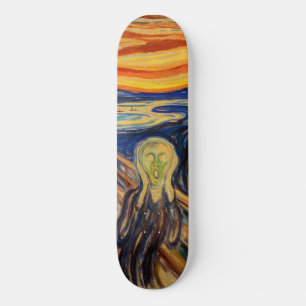 Edvard Munch - The Scream 1910 Persoonlijk Skateboard
