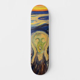 Edvard Munch - The Scream 1910 Persoonlijk Skateboard