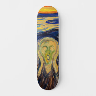 Edvard Munch - The Scream 1910 Persoonlijk Skateboard