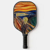 Edvard Munch - The Scream 1910 Pickleball Paddle (Voorkant)