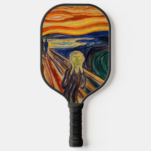 Edvard Munch - The Scream 1910 Pickleball Paddle (Voorkant)