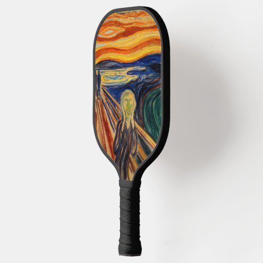 Edvard Munch - The Scream 1910 Pickleball Paddle (Links)