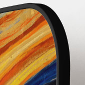 Edvard Munch - The Scream 1910 Pickleball Paddle (Links Detail)