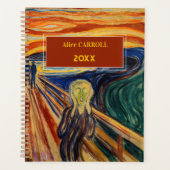 Edvard Munch - The Scream 1910 Planner (Voorkant)