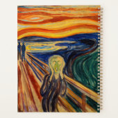 Edvard Munch - The Scream 1910 Planner (Achterkant)