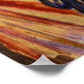 Edvard Munch - The Scream 1910 Poster (Hoek)