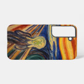 Edvard Munch - The Scream 1910 Samsung Galaxy Hoesje (Achterkant horizontaal)