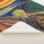 Edvard Munch - The Scream 1910 Sherpa Deken (3/4)