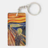 Edvard Munch - The Scream 1910 Sleutelhanger (achterkant)