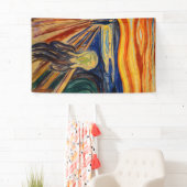 Edvard Munch - The Scream 1910 Spandoek (Insitu)