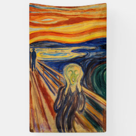 Edvard Munch - The Scream 1910 Spandoek