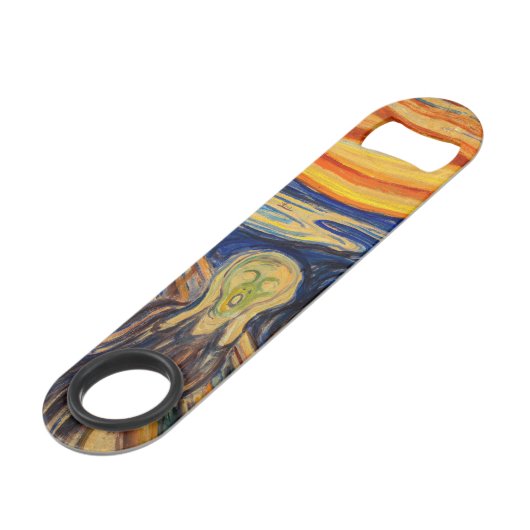 Edvard Munch - The Scream 1910 Speed Flessenopener (Achterkant Gekanteld)