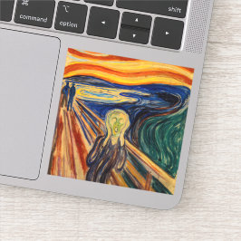 Edvard Munch - The Scream 1910 Sticker