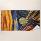 Edvard Munch - The Scream 1910 Strandlaken (Voorkant)