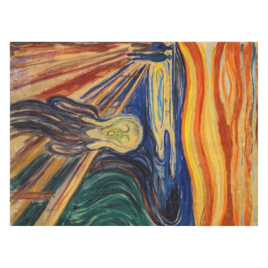 Edvard Munch - The Scream 1910 Tafelkleed (Voorkant (Horizontaal))