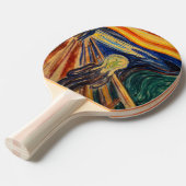Edvard Munch - The Scream 1910 Tafeltennisbatje (Voorkant Gekanteld)