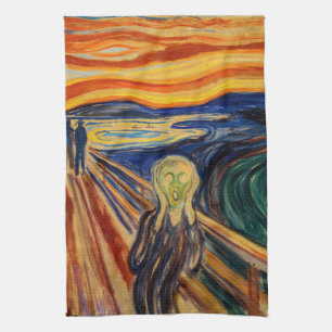 Edvard Munch - The Scream 1910 Theedoek