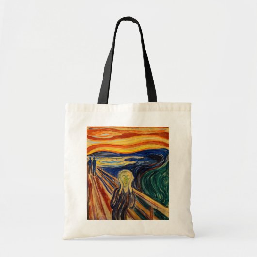 Edvard Munch - The Scream 1910 Tote Bag (Voorkant)