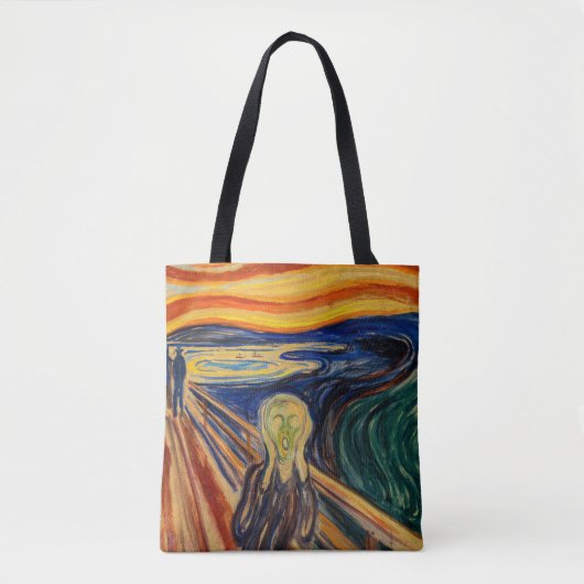 Edvard Munch - The Scream 1910 Tote Bag (Voorkant)