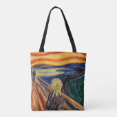 Edvard Munch - The Scream 1910 Tote Bag (Achterkant)