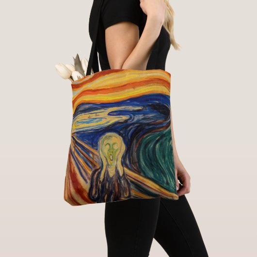 Edvard Munch - The Scream 1910 Tote Bag (Dichtbij)