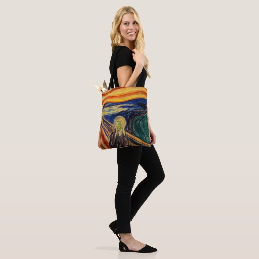 Edvard Munch - The Scream 1910 Tote Bag (Op model)