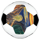 Edvard Munch - The Scream 1910 Voetbal (Gedraaid)