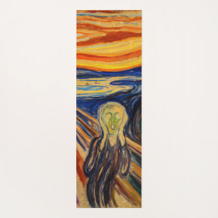 Edvard Munch - The Scream 1910 Yogamat