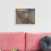 Edvard Munch The Scream Canvas Art Afdruk (Insitu (Woonkamer))