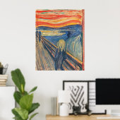 Edvard Munch The Scream Fijne Kunst Expressionisme Poster (Thuiskantoor)