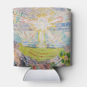 Edvard Munch - The Sun 1910 Blikjeskoeler (Achterkant)