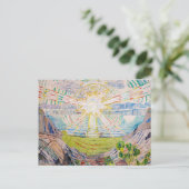 Edvard Munch - The Sun 1910 Briefkaart (Staand voorkant)