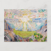 Edvard Munch - The Sun 1910 Briefkaart (Voorkant)