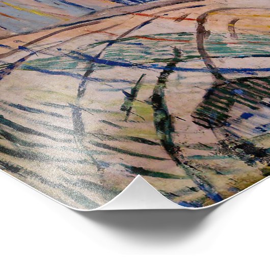 Edvard Munch - The Sun 1910 Foto Afdruk (Hoek)