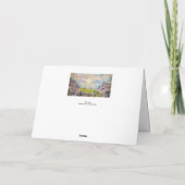 Edvard Munch - The Sun 1910 Kaart (Achterkant)