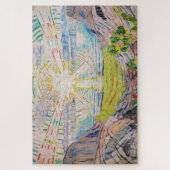 Edvard Munch - The Sun 1910 Legpuzzel (Verticaal)