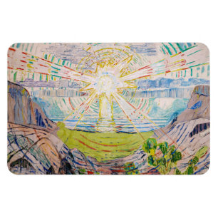 Edvard Munch - The Sun 1910 Magneet