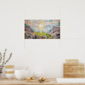 Edvard Munch - The Sun 1910 Poster (Keuken)