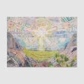 Edvard Munch - The Sun 1910 Tissuepapier (Voorkant)