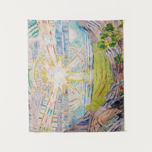 Edvard Munch - The Sun 1910 Wandkleed (Voorkant)